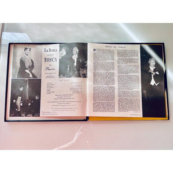Vintage 1953 Maria Callas TOSCA Vinyl 2 LP Box Set - Picture 3 of 9